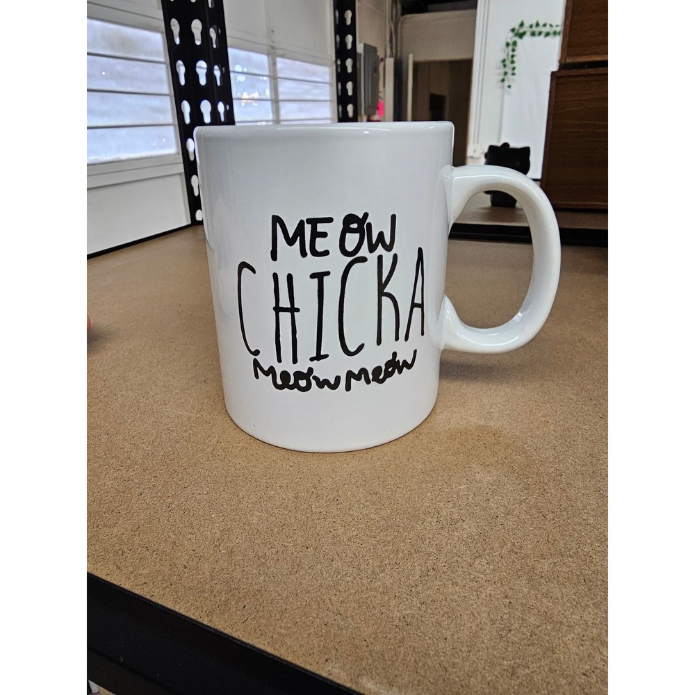 Cat Mug - 12oz - Meow‎ Chicka Meow Meow